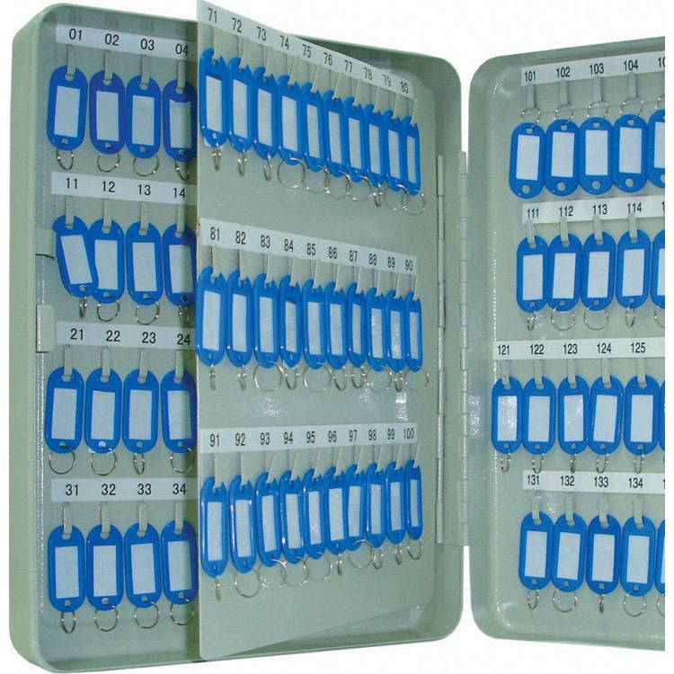 Tootefoto - QConnect Szafka na klucze Q-CONNECT, na 140 kluczy, 280x370x80mm, szara