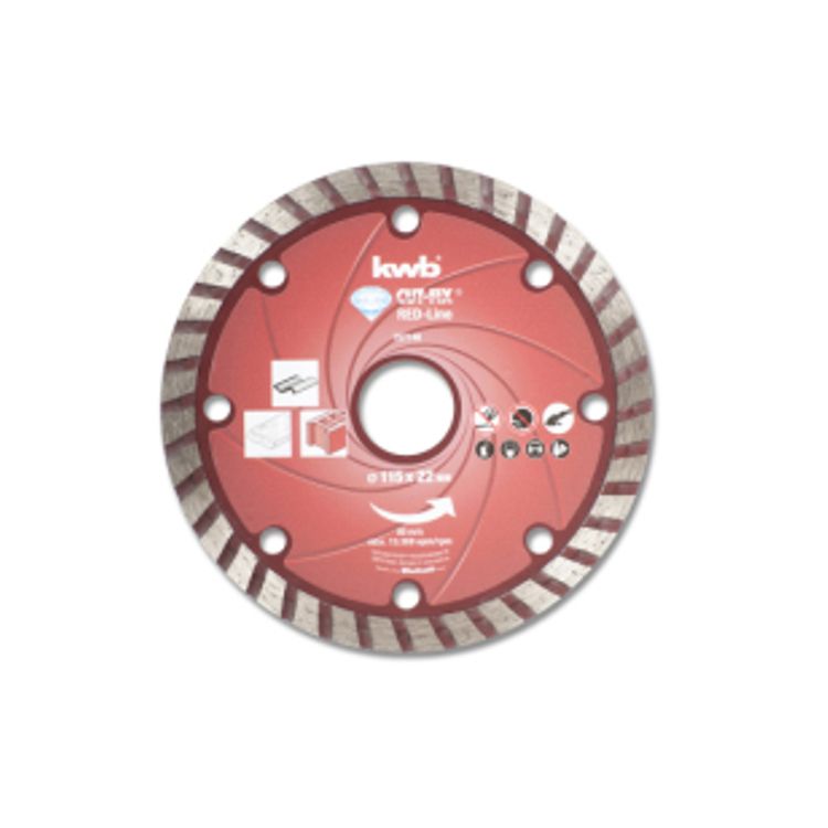 Tootefoto - kwb 797540 mmargune saetera 12,5 cm 1 tk