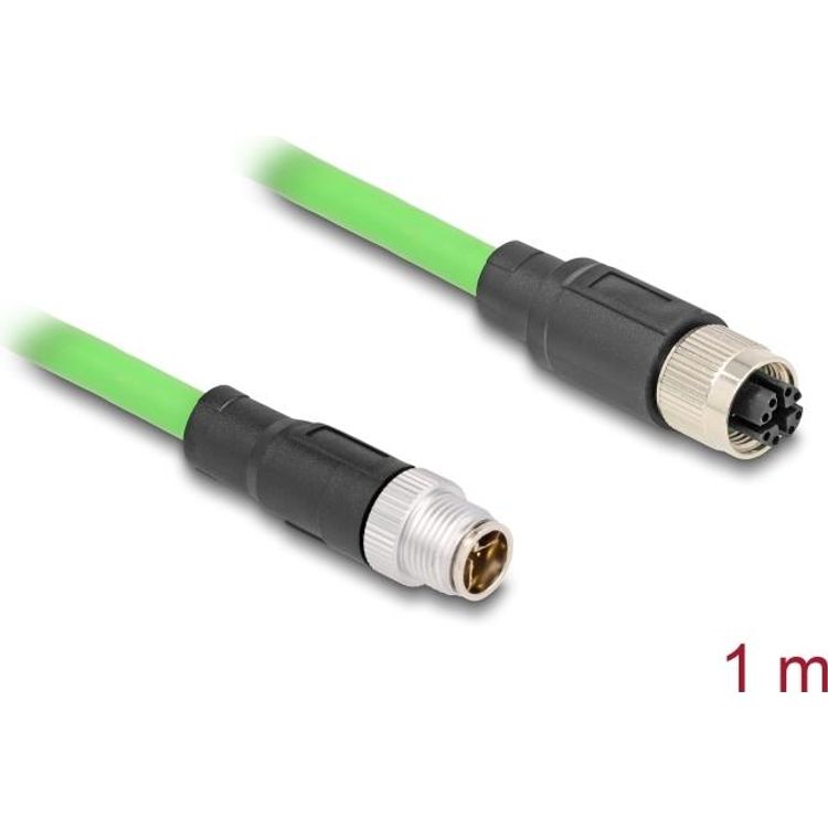 Tootefoto - DeLOCK 80431 Netzwerkkabel Gr n 1 m SF/UTP (S-FTP) (80431)