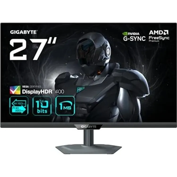 Tootefoto - Gigabyte G27U 27inch SS IPS monitor 3840x2160 UHD 350cd/m2 160Hz 2xHDMI 2.0 1xDP 1.4