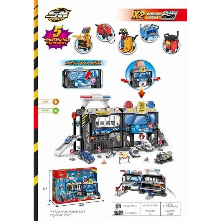 Tootefoto - Zestaw Parking SK-739JB