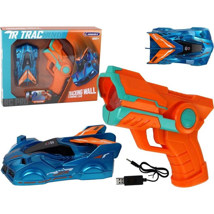 Tootefoto - LeanToysi autoga s itmine seintel sinise laseriga