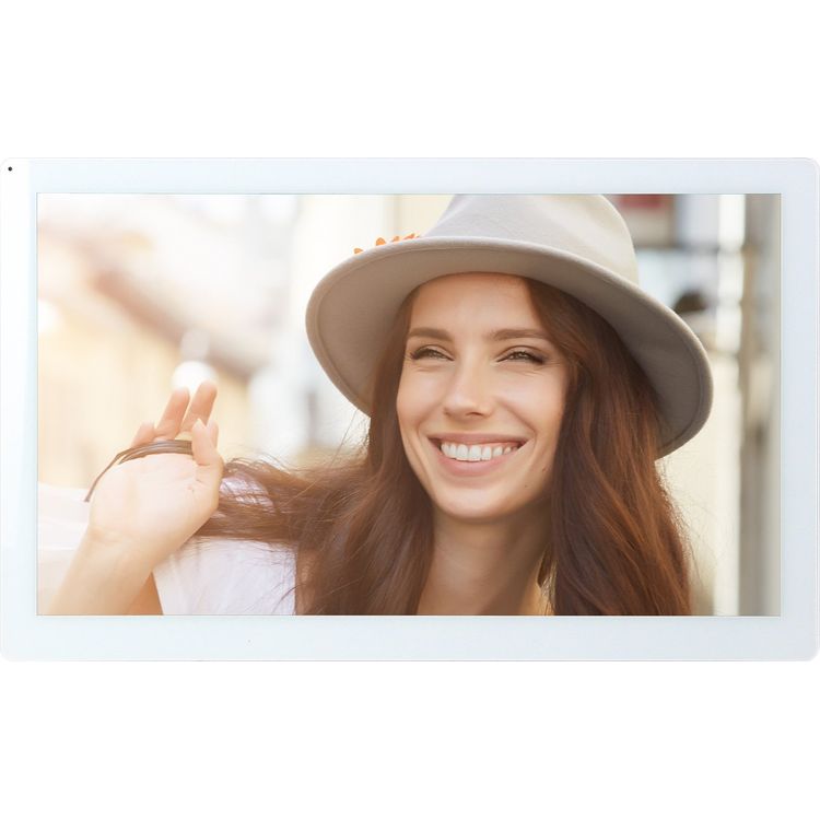 Tootefoto - GUARDO k ed-vabad monitor komplekti laiendamiseks, LCD 10", juhitav rakendusest, TF m lukaardi pesaga, v rava juhtimisfunktsioon, valge