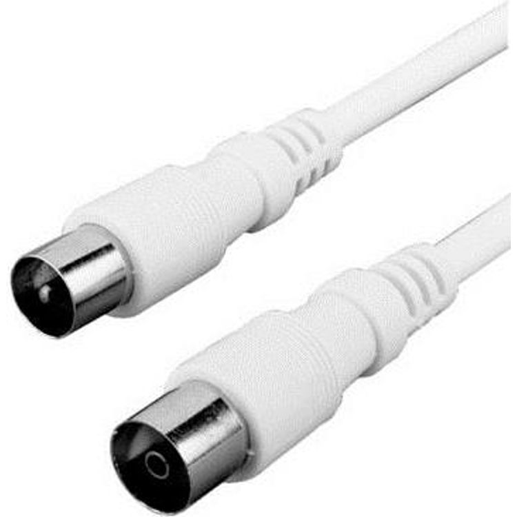 Tootefoto - Preisner TAK90100G koaksiaalkaabel 10 m IEC Valge