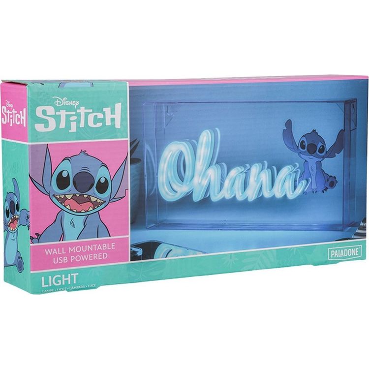 Tootefoto - Paladone PALADONE Disney Lilo & Stitch neoonlamp - Ohana