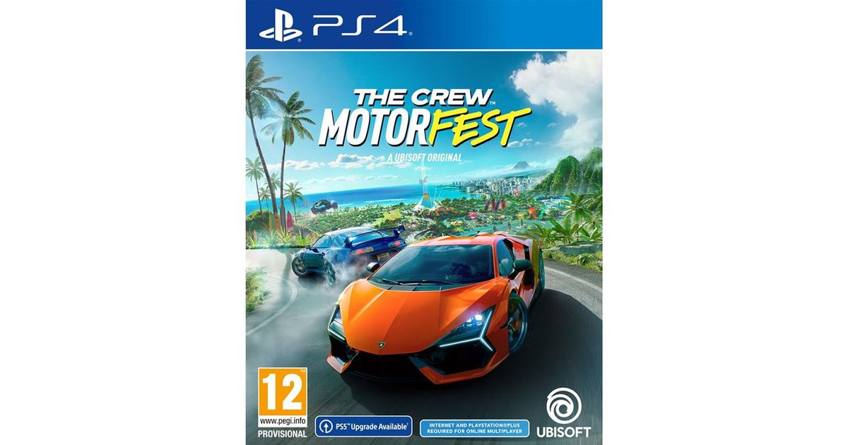 The Crew Motorfest, PlayStation 4 - Game - Sony Playstation 4 games - Games  consoles - Gaming - MT Shop