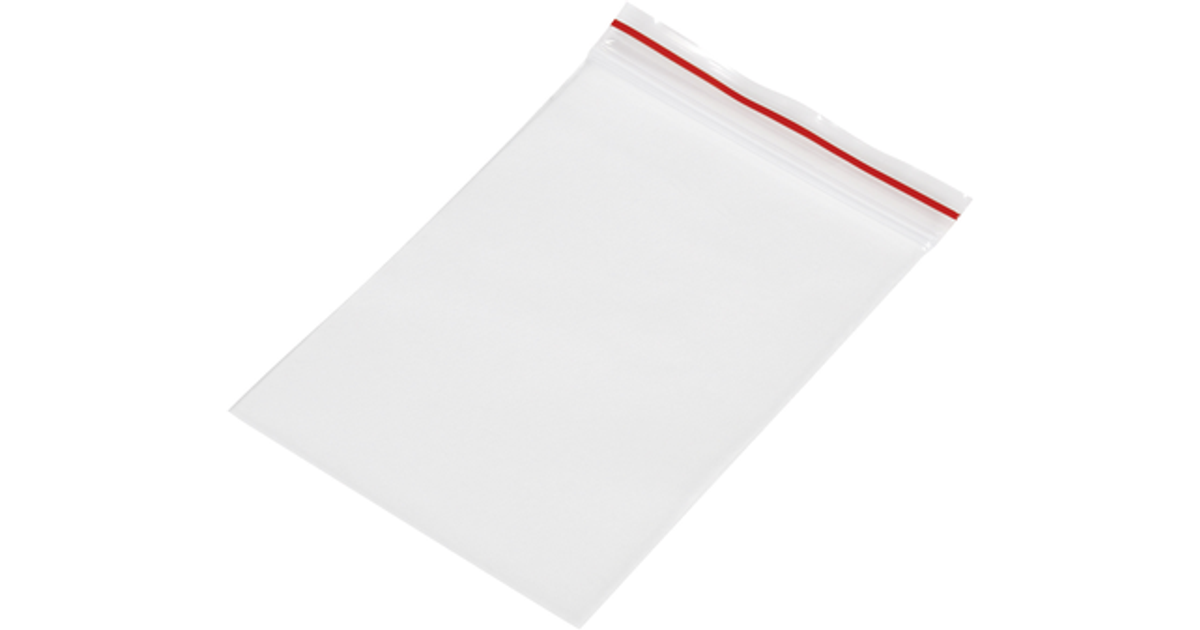Grip Seal Bag W/O WriteOn Panel (W X H) 60 Mm X 80 Mm Transparent