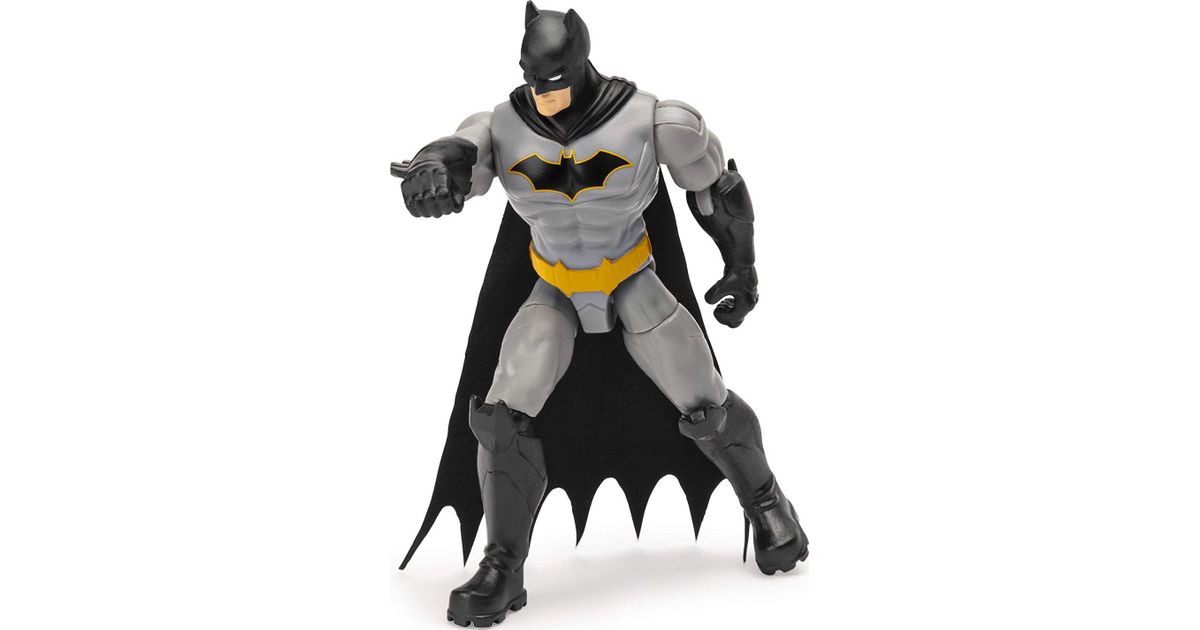DC Comics Batman 4-inch Action Figure with 3 Accessories