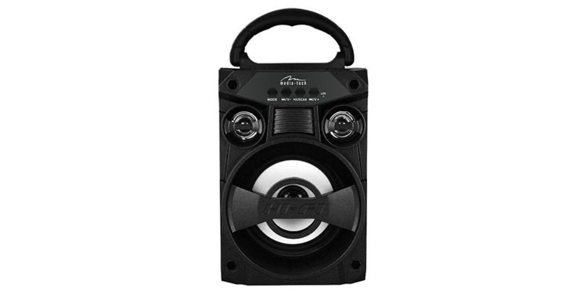 Media best sale tech boombox