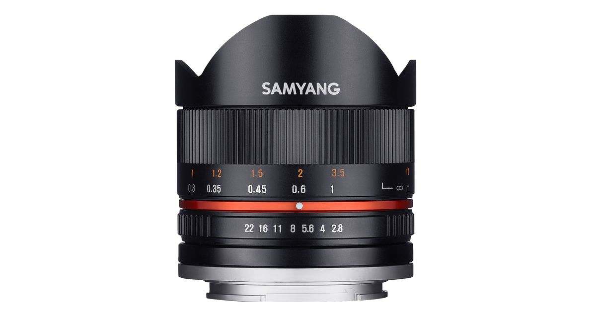 SAMYANG F2.8 / 8mm UMC FISHEYE II for E