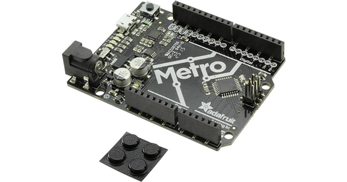 Adafruit Pcb Design Board Metro 328 With Headers - Atmega328 Avr