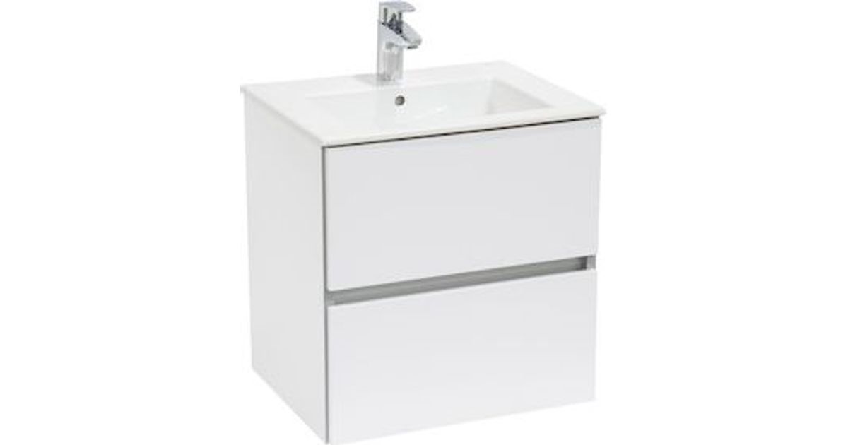 Consistente confiar Represalias ROCA Cube 65cm white gloss cabinet with washbasin (A85119B806) - Sinks -  Bathroom accessories - Home - MT Shop