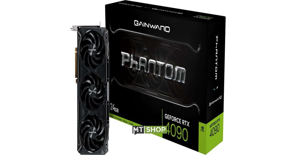 Gainward RTX 4090 Phantom NVIDIA GeForce RTX 4090 24 GB GDDR6X Graphics cards Graphics cards
