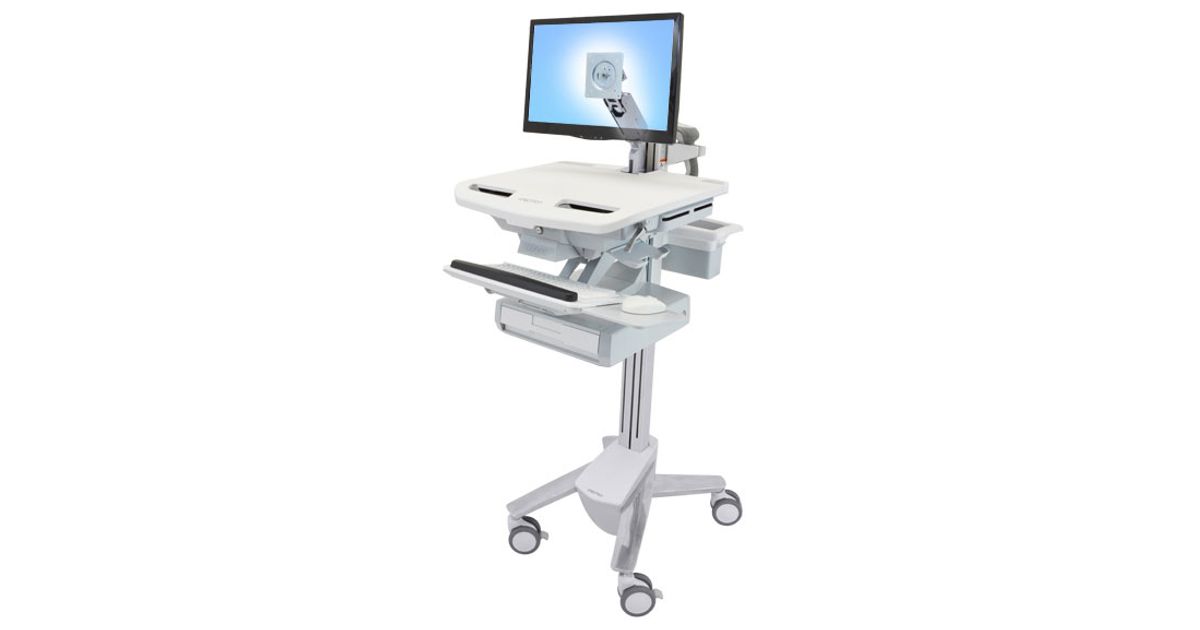 Ergotron StyleView Alumiinium, Hall, Valge Lame paneel Multimeedia ...
