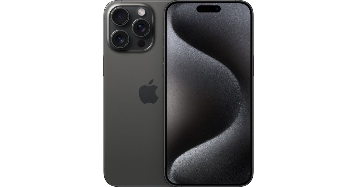 Apple iPhone 15 - 256GB - Black‏‏‎ ‎