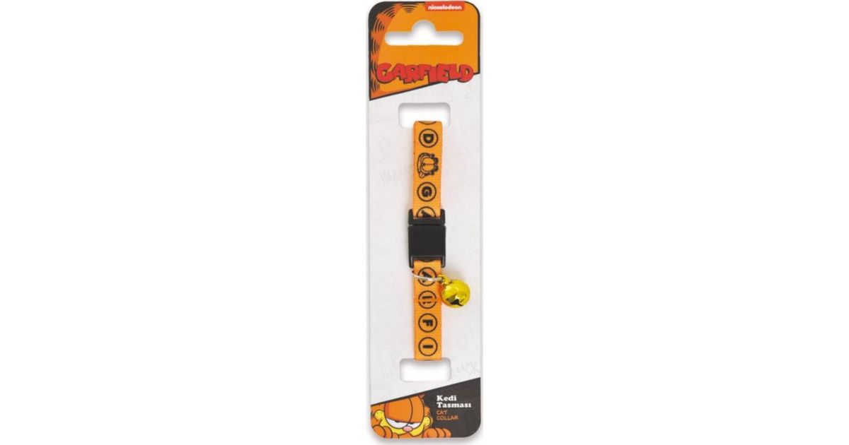 GARFIELD Garfield cat collar yellow Cat leashes Cats Pets MT Shop