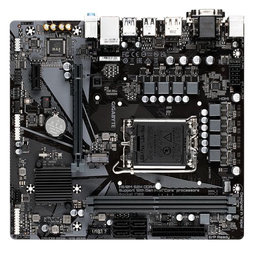 Gigabyte H610M S2H DDR4 motherboard Intel H610 Express LGA 1700 micro ATX Motherboards