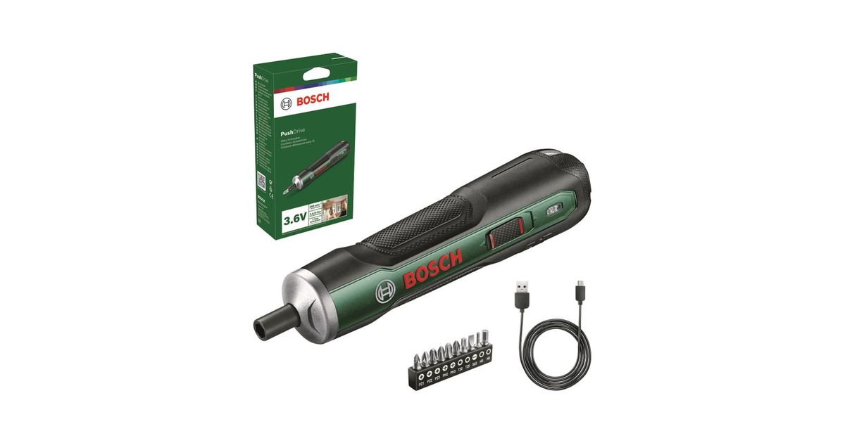 Bosch 2025 pushdrive screwdriver