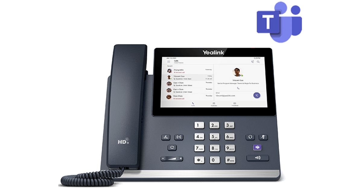 Yealink MP56 - Teams Edition IP-telefon Must WiFi - VoIP Telefonid Ja ...