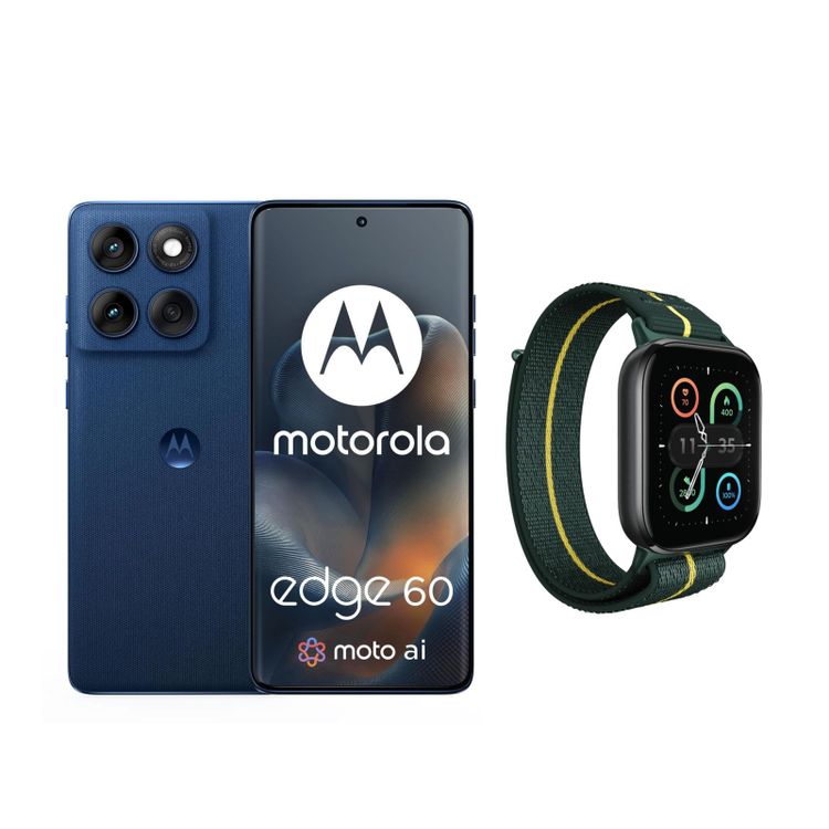 Tootefoto - Motorola edge 60 5G 12/256GB Gibraltar Sea + watch fit