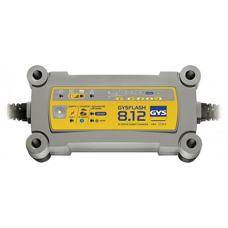 Tootefoto - Akulaadija Gysflash 8A 12V 15-160Ah (240Ah) Gys