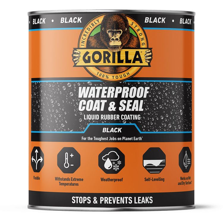 Tootefoto - Gorilla hermeetik Waterproof Coat & Seal 473ml, must
