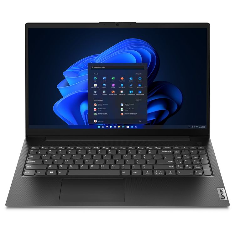 Tootefoto - Lenovo V15 G4 AMN, AMD Ryzen 5 7520U (2.80 GHz, 2 MB), 15.6 1920 x 1080 Non-Touch, Windows 11 Pro 64, 16.0GB, 1x256GB SSD M.2 2242 PCIe Gen4 TLC, Business Blac