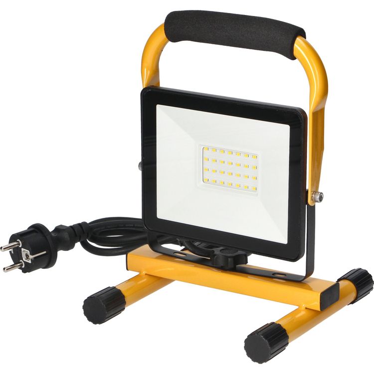 Tootefoto - Orno CAVO pro ektor kaasaskantav LED pro ektor 30W, statiivil, 2400 lm, IP65, 4000K, 1,5 m kaabliga