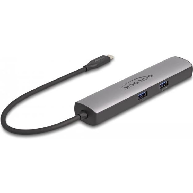 Tootefoto - Delock - Dockingstation - USB-C 3,2 Gen 2 / Thunderbolt 3 / Thunderbolt 4 - HDMI - 2,5GbE (87865)