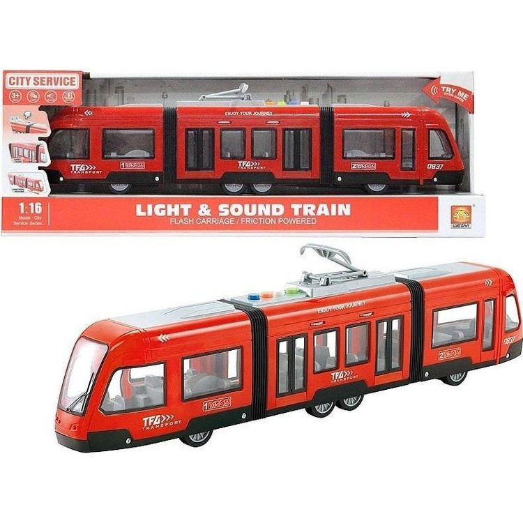 Tootefoto - Punane tramm