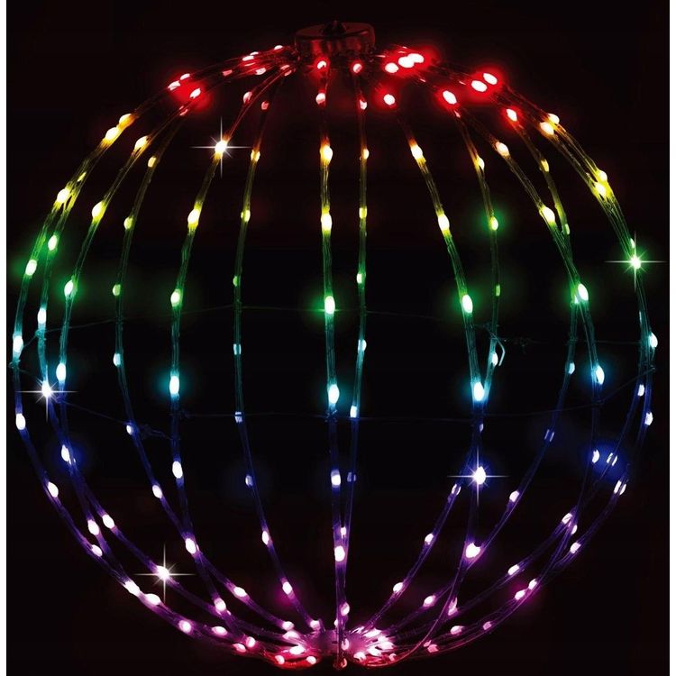 Tootefoto - J ulukaunistus J ulukaunistus RIPPUV DEKORATIIVSEPALL 168LED RGB 40CM