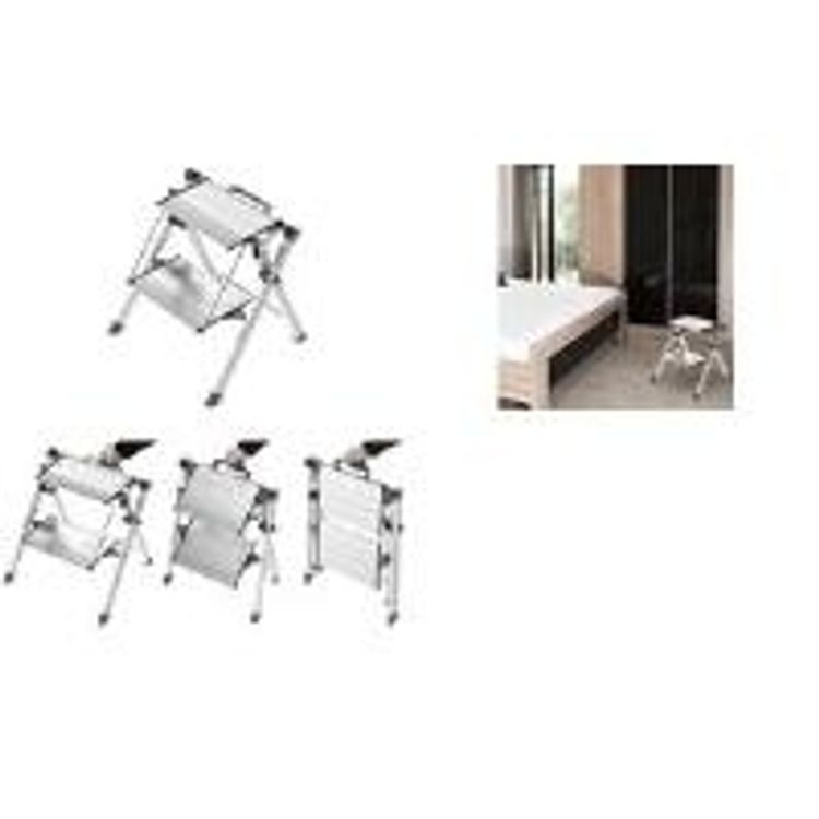 Tootefoto - Hailo MK80 ComfortLine Kokkuklapitav redel Alumiinium