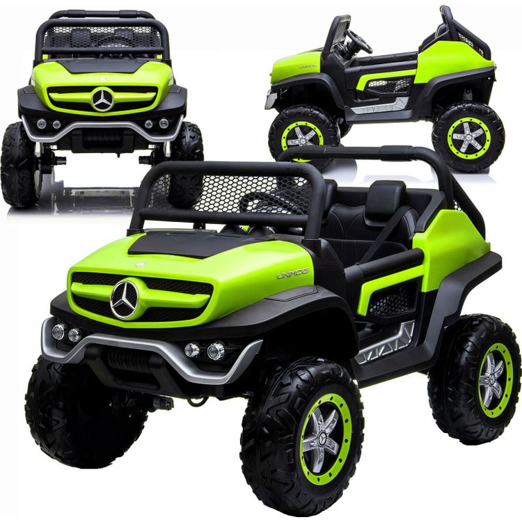 Tootefoto - Lean Sport akuauto Mercedes Unimog Green