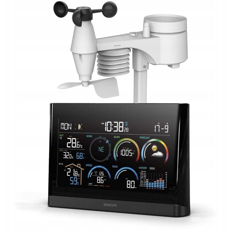 Tootefoto - Sencor SWS 11000 Stacja pogody PRO 5w1