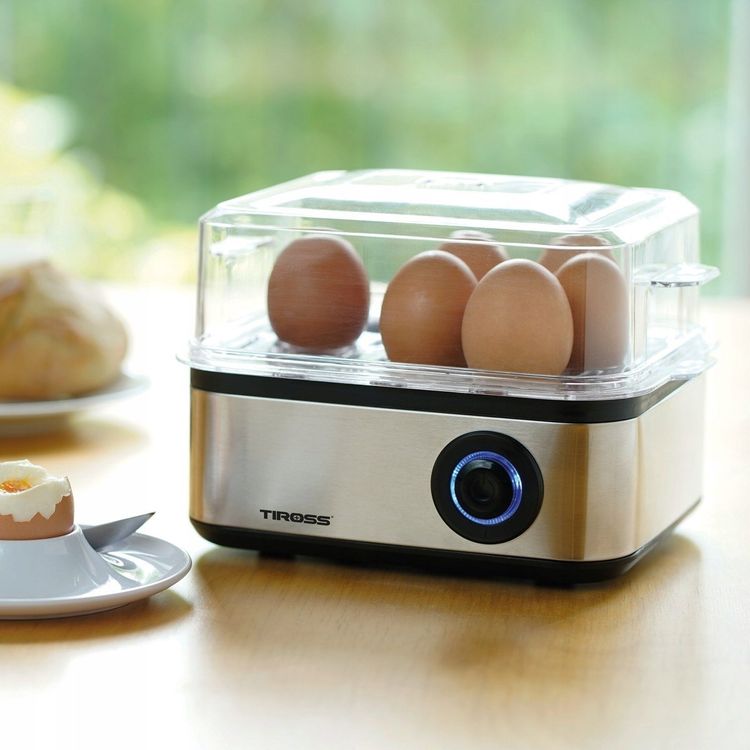 Tootefoto - Tiross Munakeetja Automaatne munakeetja 8 munale TS-2301 Tiross