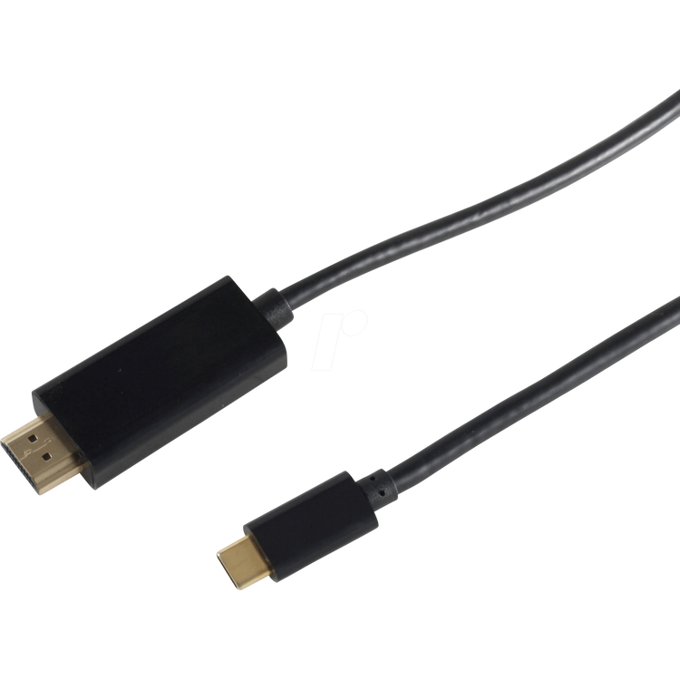 Tootefoto - shiverpeaks BS10-56045 videokaabliadapter 3 m HDMI t p A (Standard) USB t p-C Must
