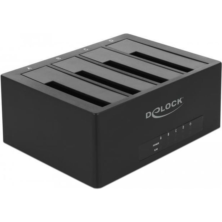 Tootefoto - DeLOCK 63930 HDD/SSD dokkimisjaam USB 3.2 Gen 1 (3.1 Gen 1) Type-B Must