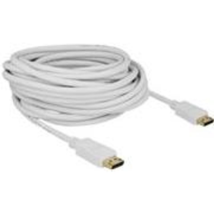 Tootefoto - DeLOCK 84863 DisplayPort-kaabel 10 m Valge
