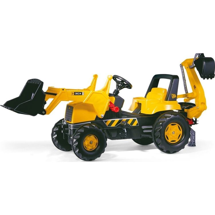 Tootefoto - Rolly Toys Rolly Toys 812004 Rolly Junior JCB traktor kopa ja haagisega