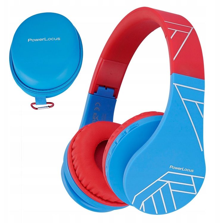 Tootefoto - PowerLocus Bluetooth k rvaklapid P1 sinine-punane