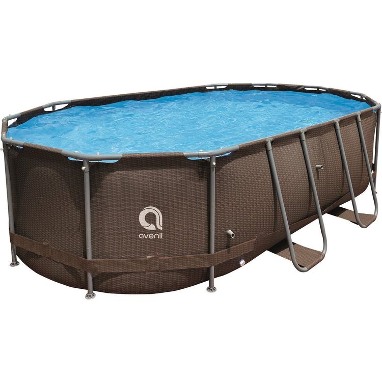 Tootefoto - JiLong Garden Pool JILONG Super Rattan 427x275x100 cm