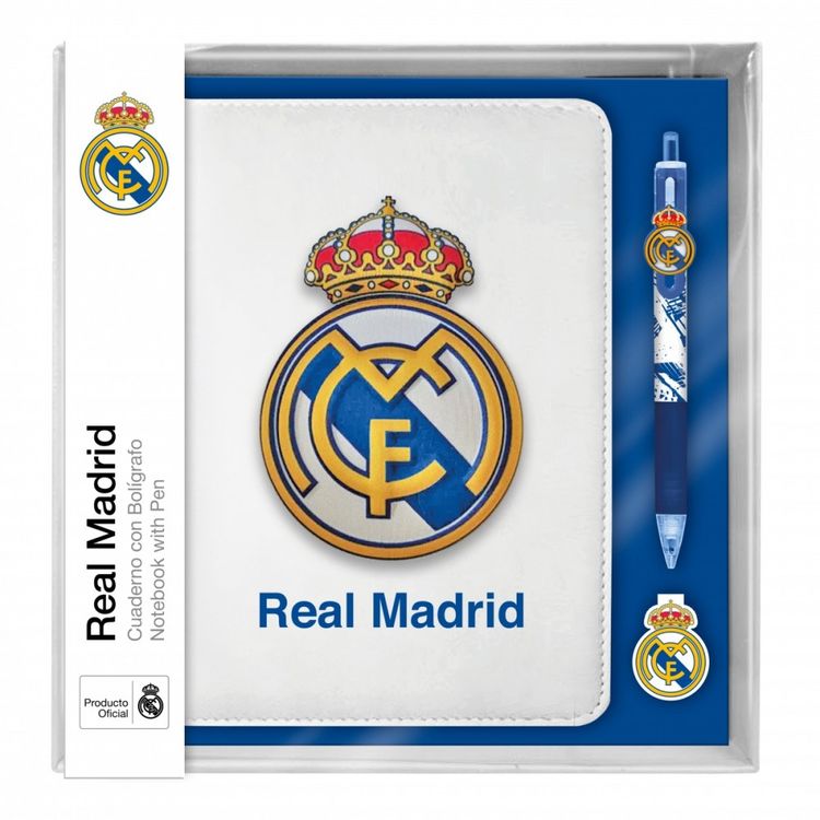 Tootefoto - Notebook with 10 colours pen Real Madryt