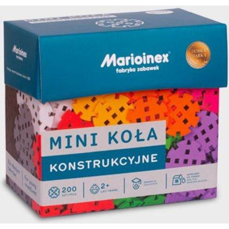 Tootefoto - Marioinex Klocki Mini Waffle 200 el Ko a Konstrtukcyjne