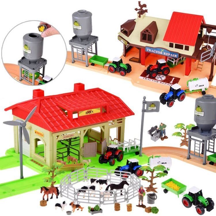 Tootefoto - Jokomisiada Mega suur Farm 125 tk p llutraktorid loomade tarvikud ZA4823