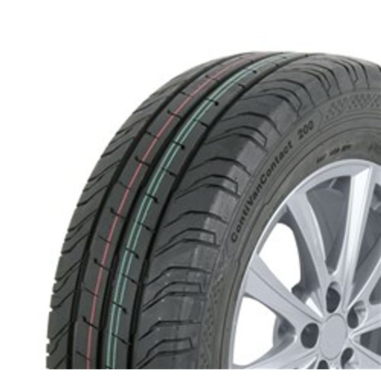 Tootefoto - Delivery summer tire ContiVanContact 200, CONTINENTAL, labels: rolling resistance - B, wet grip - A, external noise - 72 dB (B), snow grip - N Suverehv