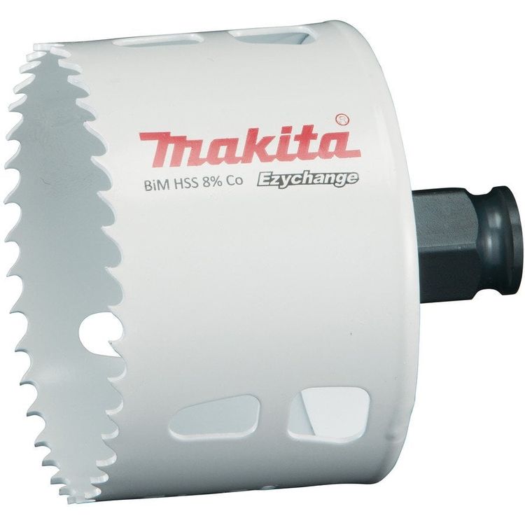 Tootefoto - MAKITA HOLE SAW BIM HSS-Co 8% 73mm EZYCHANGE METAL, STEEL, ALU, WOOD, PVC