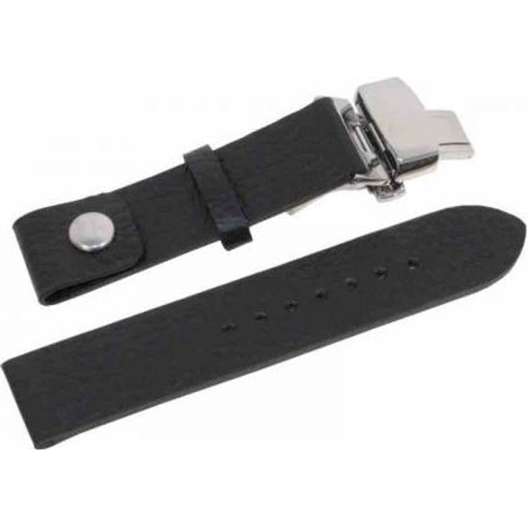 Tootefoto - Zeppelin Zeppelin nahast rihm must 18 mm