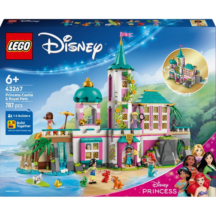 Tootefoto - Disney Princess Castle and Royal Pets (43267)