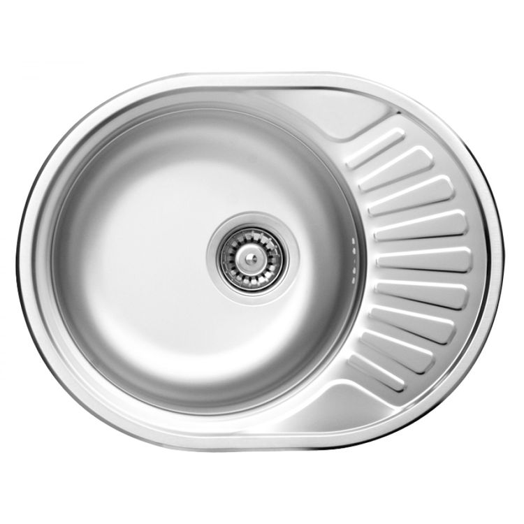 Tootefoto - Deante valamu 1-kausiline TWIST valamu koos ravooluga 57x48cm dekoratiivterasest - ZEU 311C