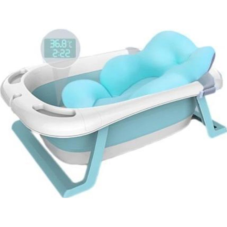 Tootefoto - Kokkupandav DWM BABY BABY TURISTIVANNI + TERMOMEEETER JA SININE PADI